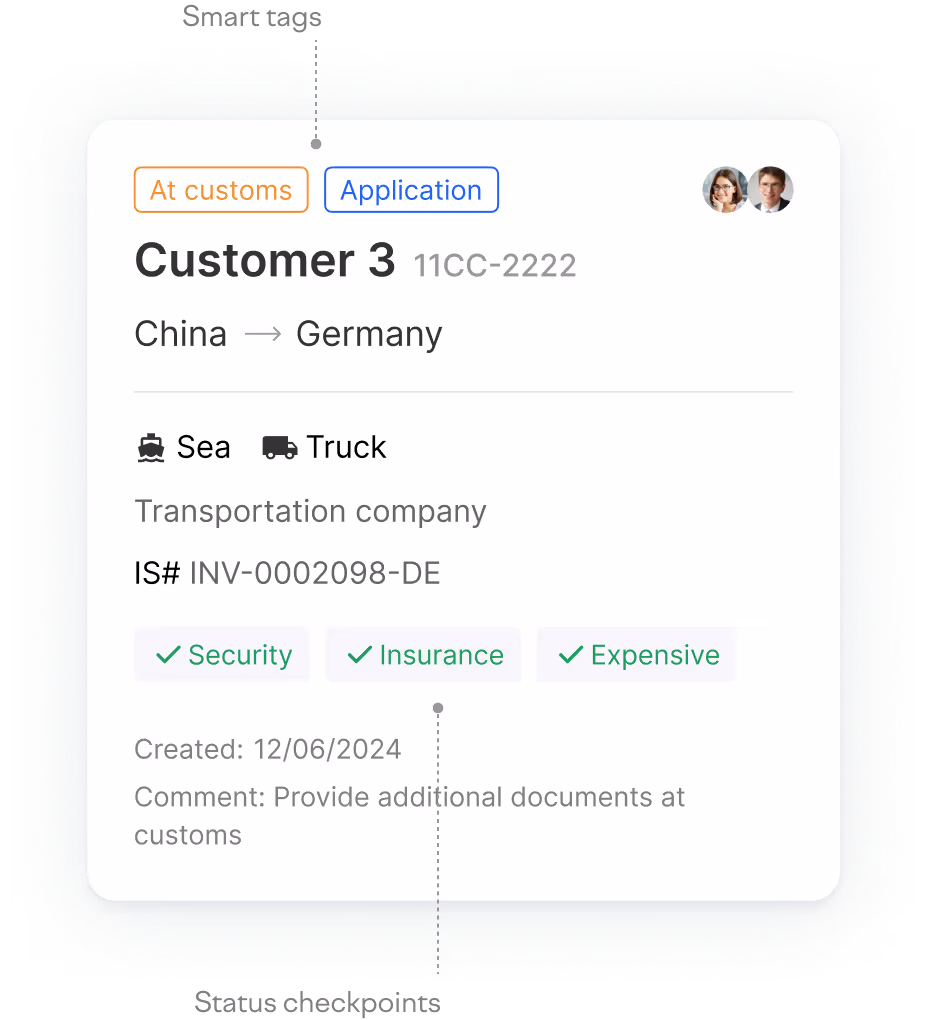 Logistics SaaS Platform - MVP